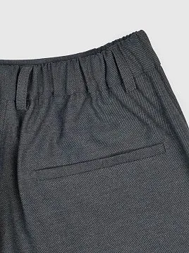 БРЮКИ ПОДРОСТКОВЫЕ PEPLOS TR23T004-223 ТЕМНО-СЕРЫЙ