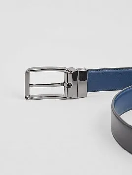 РЕМЕНЬ МУЖСКОЙ BELT-26-C15-19 СИНИЙ