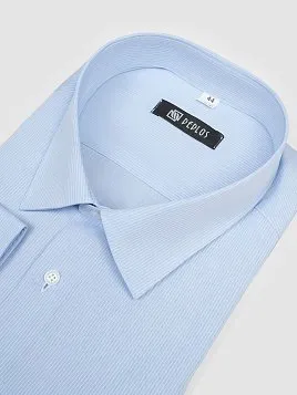 СОРОЧКА МУЖСКАЯ PEPLOS SH24068-C ГОЛУБОЙ