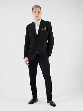 КОСТЮМ МУЖСКОЙ PEPLOS SU24099-SL ЧЁРНЫЙ