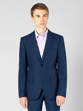 КОСТЮМ ПОДРОСТКОВЫЙ PEPLOS SU19T025-SL СИНИЙ