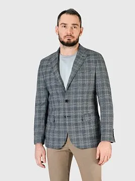 ПИДЖАК МУЖСКОЙ PEPLOS JA24128-R СИНИЙ