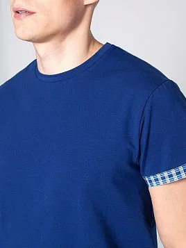 ФУТБОЛКА МУЖСКАЯ PEPLOS TS22002-R СИНИЙ