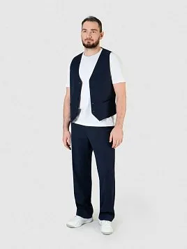 БРЮКИ МУЖСКИЕ PEPLOS TR24015-241 ТЕМНО-СИНИЙ