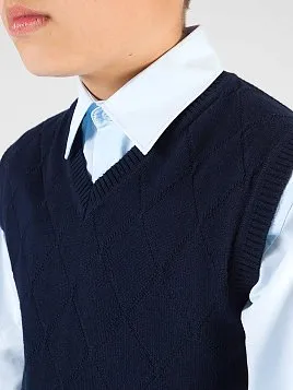 ЖИЛЕТ ДЛЯ МАЛЬЧИКА PEPLOS JKN22V002 ТЕМНО-СИНИЙ