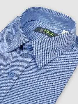 СОРОЧКА ДЛЯ МАЛЬЧИКА PEPLOS SH20J131-R СИНИЙ