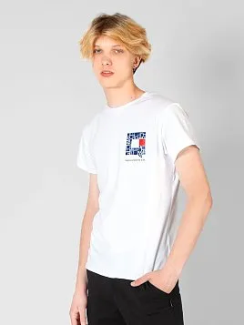 ФУТБОЛКА МУЖСКАЯ PEPLOS TS21110-R БЕЛЫЙ ФУТБОЛКА МУЖСКАЯ PEPLOS TS21110-R БЕЛЫЙ