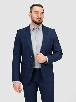 КОСТЮМ МУЖСКОЙ PEPLOS SU25006-SL СИНИЙ