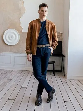 ВЕТРОВКА МУЖСКАЯ PEPLOS OW2446-SJ КОРИЧНЕВЫЙ