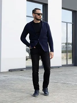 ДЖИНСЫ МУЖСКИЕ PEPLOS J2402-C ТЕМНО-СЕРЫЙ