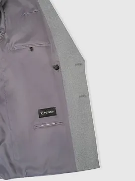 КОСТЮМ МУЖСКОЙ PEPLOS SU25128-R СВЕТЛО-СЕРЫЙ