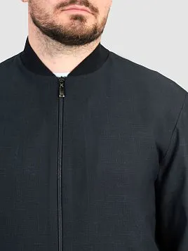 БОМБЕР МУЖСКОЙ PEPLOS BM25165 ТЕМНО-СИНИЙ