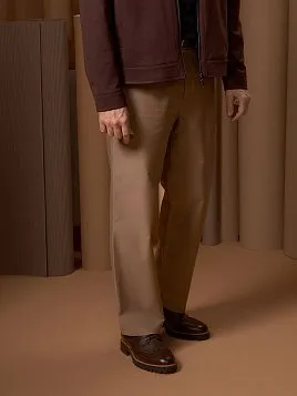 БЕЖЕВЫЕ БРЮКИ С МОДАЛОМ P2630-B