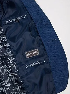 ПИДЖАК ПОДРОСТКОВЫЙ PEPLOS JA20T015 СИНИЙ