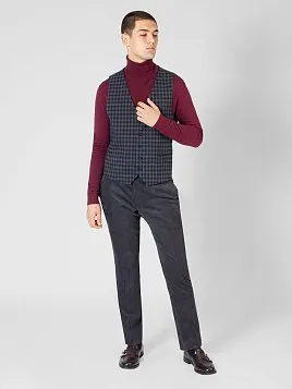 БРЮКИ МУЖСКИЕ PEPLOS TR22010-282 ТЕМНО-СЕРЫЙ