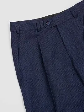 КОСТЮМ ПОДРОСТКОВЫЙ PEPLOS SU22T033 СИНИЙ