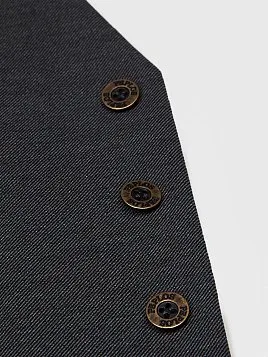 ЖИЛЕТ ДЛЯ МАЛЬЧИКА PEPLOS V21J004-332 СЕРЫЙ