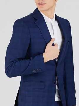МУЖСКОЙ КОСТЮМ SU26011-SL СИНИЙ