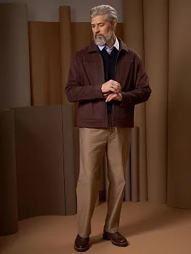 БЕЖЕВЫЕ БРЮКИ С МОДАЛОМ P2630-B