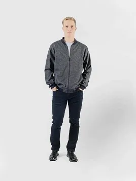 БОМБЕР МУЖСКОЙ PEPLOS SW25139 СЕРЫЙ