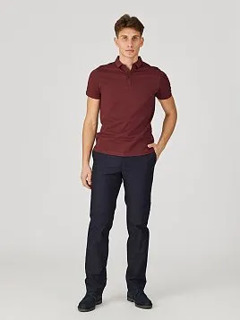 БОРДОВАЯ РУБАШКА-ПОЛО TSP26021-R