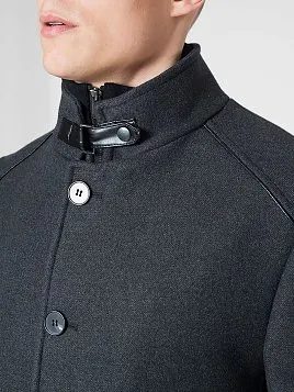 ПАЛЬТО МУЖСКОЕ PEPLOS OW2206-CT СЕРЫЙ