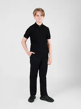 БРЮКИ ДЛЯ МАЛЬЧИКА PEPLOS P24J01-R ЧЁРНЫЙ