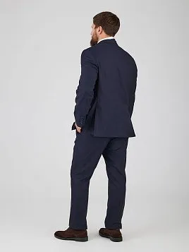 МУЖСКОЙ КОСТЮМ SU26004-С ТЕМНО-СИНИЙ