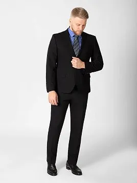 КОСТЮМ МУЖСКОЙ PEPLOS SU21011-SL ЧЁРНЫЙ