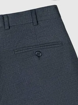 КОСТЮМ МУЖСКОЙ PEPLOS SU24009-SL ТЕМНО-СЕРЫЙ