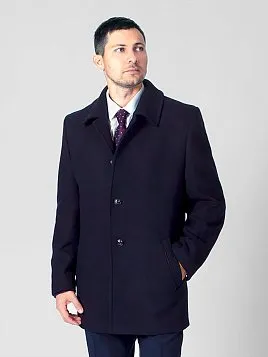 ПАЛЬТО МУЖСКОЕ PEPLOS OW2109-CT СИНИЙ