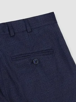 КОСТЮМ ПОДРОСТКОВЫЙ PEPLOS SU22T033 СИНИЙ