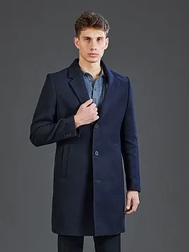 ТЁМНО-СИНЕЕ ПАЛЬТО OW26212-CT