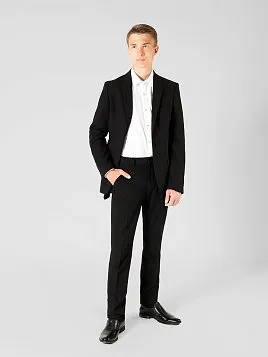 КОСТЮМ ПОДРОСТКОВЫЙ PEPLOS SU22T014 ЧЁРНЫЙ