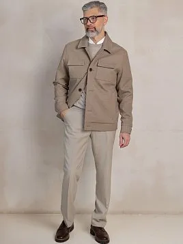 КУРТКА МУЖСКАЯ PEPLOS OW2539-JA БЕЖЕВЫЙ