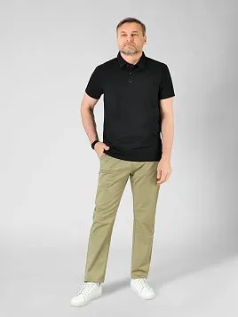 РУБАШКА-ПОЛО МУЖСКАЯ PEPLOS TS23022-P ЧЁРНЫЙ