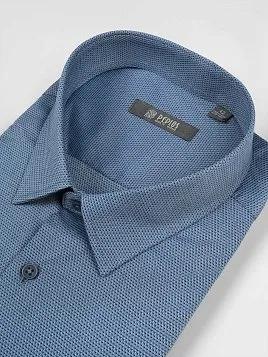 СОРОЧКА МУЖСКАЯ PEPLOS SH24241-SL БИРЮЗОВЫЙ