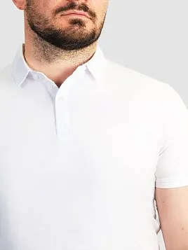 РУБАШКА-ПОЛО МУЖСКАЯ PEPLOS TSP25051-R БЕЛЫЙ