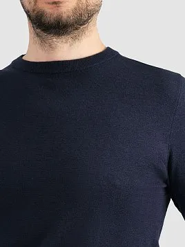 ДЖЕМПЕР МУЖСКОЙ PEPLOS KN25J065 ТЕМНО-СИНИЙ