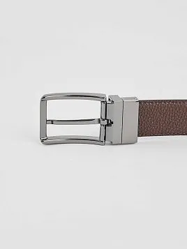 РЕМЕНЬ МУЖСКОЙ BELT-26-C15-15 КОРИЧНЕВЫЙ