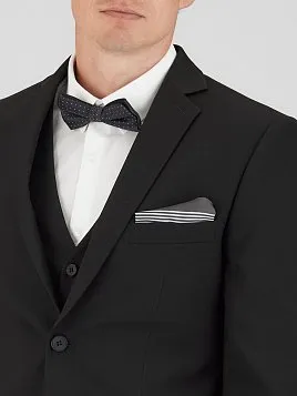 МУЖСКОЙ  КОСТЮМ SU26099-SL ЧЁРНЫЙ