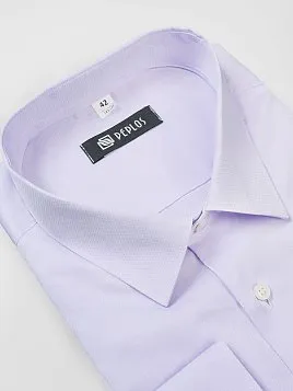 СОРОЧКА МУЖСКАЯ PEPLOS SH23041-SL СИРЕНЕВЫЙ
