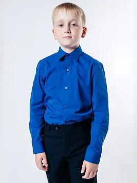 СОРОЧКА ДЛЯ МАЛЬЧИКА PEPLOS SH19J231-R СИНИЙ