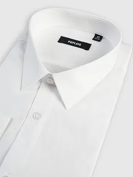 СОРОЧКА МУЖСКАЯ PEPLOS SH25001-SL БЕЛЫЙ