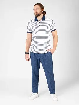 РУБАШКА-ПОЛО МУЖСКАЯ PEPLOS TS22002-P БЕЛЫЙ