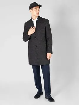 ПАЛЬТО МУЖСКОЕ PEPLOS OW2201-CT СЕРЫЙ