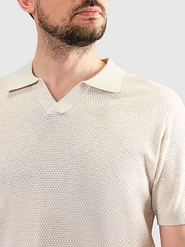 ДЖЕМПЕР МУЖСКОЙ ПОЛО PEPLOS KN25SH060 БЕЖЕВЫЙ