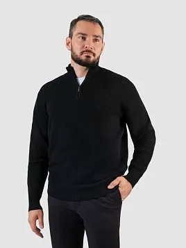 СВИТЕР МУЖСКОЙ PEPLOS KN25S033 ЧЁРНЫЙ