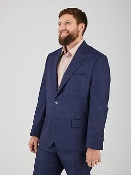 МУЖСКОЙ КОСТЮМ SU26008-SL СИНИЙ