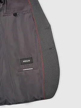 КОСТЮМ МУЖСКОЙ PEPLOS SU25016-R ТЕМНО-СЕРЫЙ